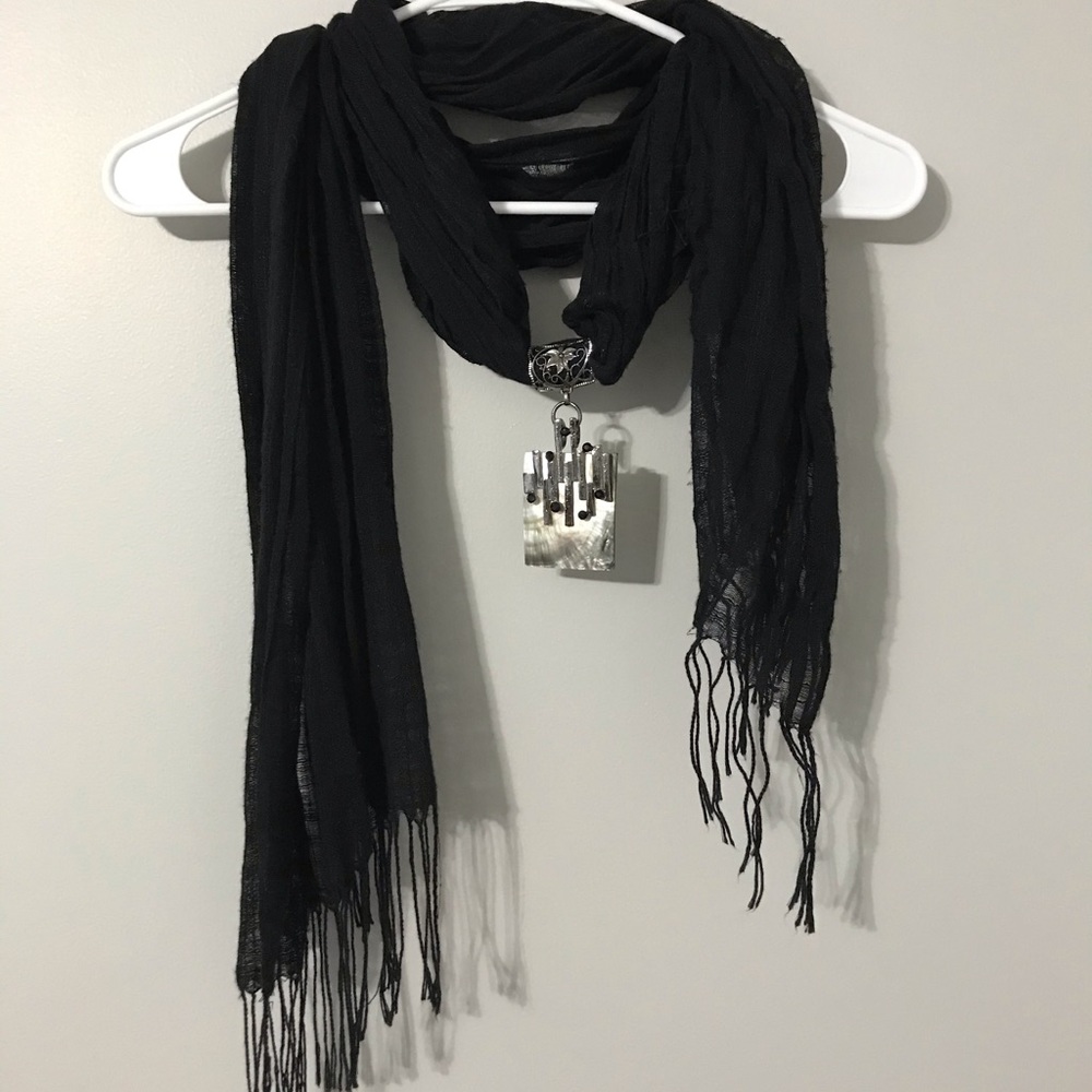 3/$10 Scarf with Accent Buckle